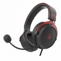 Гарнітура ігрова Bloody M590i USB + 4-Pin 3.5 mm, колір чорно-червоний