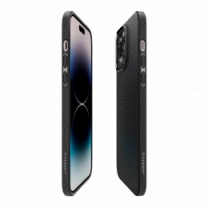 Чохол Spigen  iPhone 14 Pro Max Liquid Air, Matte Black (ACS04813)