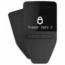 Крипто-гаманець Trezor Safe 3 Stellar Black