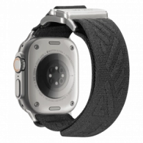 Ремінець AULUMU Titanium Mag Buckle Watch Band,Titanium Buckle - Black  ti+gray (C03-TI-SL)