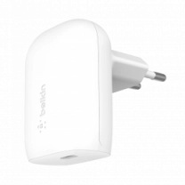 Адаптер Belkin 30Вт USB-С GAN PD PPS, White(WCA005VFWH)