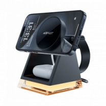 Бездротовий ЗП Acefast E17 Desktop 3in1 Charging Series (Black)
