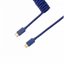 Кабель Type-A/Type-C Keychron Coiled Cable Blue