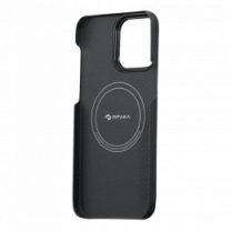Чехол Pitaka MagEZ Case Twill 600D Black/Grey для iPhone 14 Pro Max (KI1401PMA)