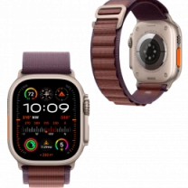 Ремешок Apple Alpine Loop Band Medium для Apple Watch 49mm - Indigo (MT5Q3)