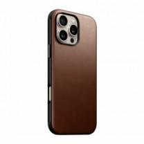 Чохол Nomad Modern Leather Case Brown for iPhone 16 Pro Max (NM01692485)