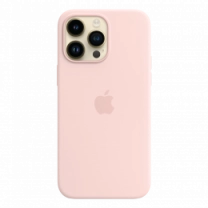 Чохол Силіконовий iPhone 14 Pro Max Silicone Case with MagSafe Chalk Pink (MPTT3)