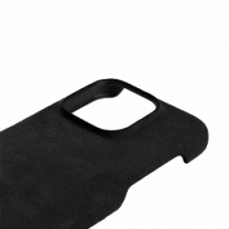 Чохол Kartell  for iPhone 15 Pro MagSafe Alcantara Black