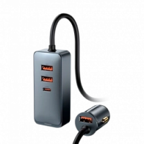 АЗП Baseus Share Together PPS Multi-Port 3USB + Type-C 120W Gray (CCBT-B0G)