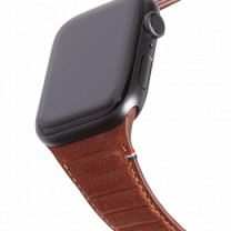 Ремешок Decoded 42mm Leather Strap Brown (D9AWS44TS1CBN)