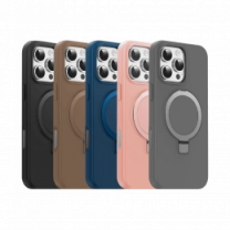 Чехол Keephone Magi Pro Liquid Silicone MagSafe Case for 16 Pro Black (KP-MC0102)