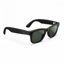 Смарт-окуляри Ray-Ban Meta Wayfarer [Gen 2] Standard Shiny Black / Clear to Graphite Green Transitions (RW4012 601/1M 50-22)