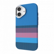 Чохол Proove Gleam Case with Magnetic Ring iPhone 16 (blue borders)