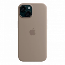 Чехол силиконовый iPhone 15 Plus Silicone Case with MagSafe Clay (MT133)