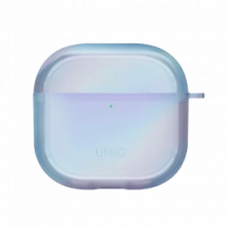 Чохол UNIQ Iridescia для AirPods 4 Eclipse Blue (UNIQ-AIRPODS(2024)-IRDEBLU)