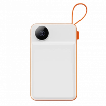 Зовнішній акумулятор Wiwu Core 2 in 1 Power Bank 10000mAh 22,5w (Wi-P007), White/Orange