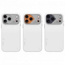 Чехол AULUMU A17 vegan leather case  vegan leather case only for iPhone 17 Pro White