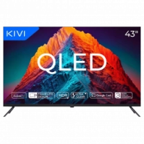 Телевизор KIVI 43", QLED, UHD, Android TV11 43U770QB