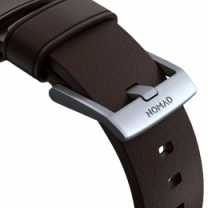 Ремінець Nomad Active Band Pro Silver Hardware Classic Brown 46mm/49mm (NM1A4MSNW0)