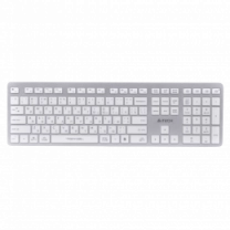 Клавіатура A4-Tech Fstyler FBX50C бездротовa, колір білий
