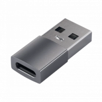 Перехідник Satechi Type-A to Type-C Adapter Space Gray (ST-TAUCM)