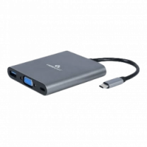 Адаптер Cablexpert A-CM-COMBO6-01, USB Type-C 6-в-1