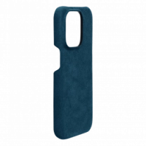 Чохол Kartell  for iPhone 15 Pro Max MagSafe Alcantara Blue