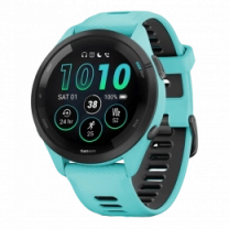 Смарт-годинник Garmin Forerunner 265 Black Bezel and Case w. Black/Powder Gray Silicone Band (010-02810-10) UA