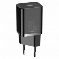 Адаптер Baseus Super Si Quick Charger IC 30W EU Black (CCSUP-J01)