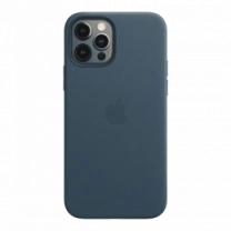 Чохол Phone 12 Pro Max Leather Case with MagSafe - Baltic Blue (MHKK3)