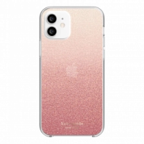 Чохол Kate Spade iPhone 12/12 Pro Glitter Ombre Sunset Pink (KSIPH-153-GLOSN)