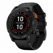 Смарт-часы Garmin Fenix 7 Pro Solar Slate Gray w. Black Band (010-02777-00/01) UA