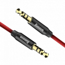 Кабель AUX Baseus Yiven M30 1m Red/Black (CAM30-B91)