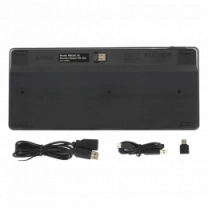 Клавіатура бездротова A4Tech Fstyler FBK26C AS, колір чорний