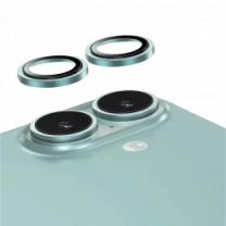 Защитное стекло на камеру Keephone KP-SPL-002 iPhone 16/16 Plus Green