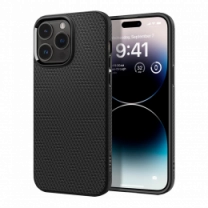Чохол Spigen  iPhone 14 Pro Liquid Air, Matte Black (ACS04957)