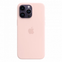 Чохол Силіконовий iPhone 14 Pro Max Silicone Case with MagSafe Chalk Pink (MPTT3)