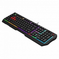 Ігрова клавіатура A4Tech Bloody B318 LK Black, чорна, підсвічування клавіш, USB