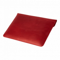 Кожаный чехол INCARNE Klouz MacBook Pro 16" 2019-2023 красный