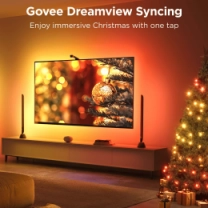 Набор адаптивной подсветки Govee H6097 TV Backlight 3 Lite 40-50', RGBICW, WI-FI/Bluetooth, черный