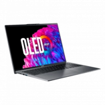 Ноутбук Acer Swift Go 16 SFG16-71 16" 3.2K OLED, Intel i5-1335U, 16GB, F512FB, UMA, Lin, серый