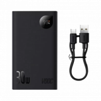 Доп батерея Baseus Adaman 2 Display Fast Charge 20000mAh 30W Black (PPAD050001)