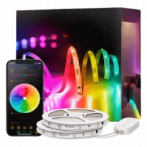 Стрічка світлодіодна розумна Govee H618A LED Strip Light, 5м, RGBIC, WI-FI/Bluetooth, білий (H618A3D1)