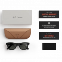 Смарт-окуляри Ray-Ban Meta Wayfarer Matte Black/Clear to Gray Transitions (RW4006 601S1M 50-20)