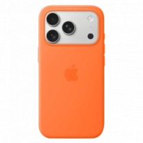 Чохол iPhone 17 Pro Max Silicone Case with MagSafe – Orange (MGFL4ZM)