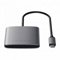 Satechi Aluminum Type-C 4-Port Hub Space Gray (ST-UC4PHM)