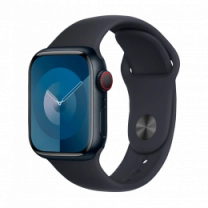 Apple Watch Series 9 41mm Midnight Aluminum Case with Sport Band M/L (MR8X3)