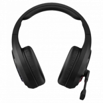 Гарнітура ігрова Bloody GR230 з LED підсвічуванням, чорний колір, Bluetooth v5.2 + 2.4GHz + 3.5 Jack