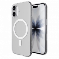 Чехол Puro Cover in TPU+PC "LITE MAG" with Magsafe for iPhone 17, Тransparent PUIPC1763LITEMAGTR