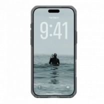 Чехол UAG для iPhone 17 Pro Max, Dot MagSafe, Ash